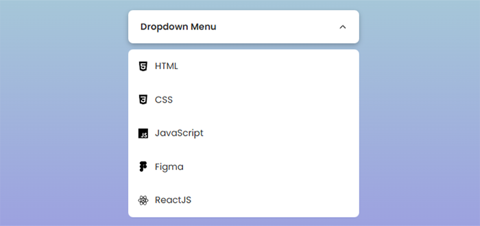 Dropdown Menu