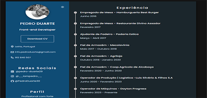 Responsive CV